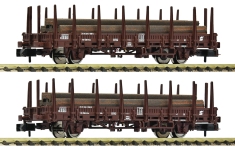 Fleischmann 6660143 - N - 2-tlg. Set Schwerlastwagen Stahlzug, ÖBB, Ep. IV